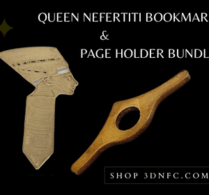 Queen Nefertiti Bookmark And Page Holder Bundle